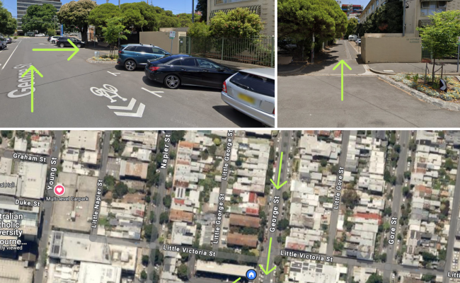 Spacious Fitzroy parking space near CBD