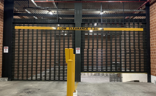 Indoor lot parking on George Street in Parramatta New South Wales