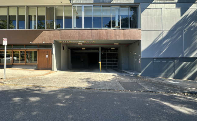 Indoor lot parking on Given Terrace in Paddington Queensland Indoor lot parking on Given Terrace in Paddington Queensland