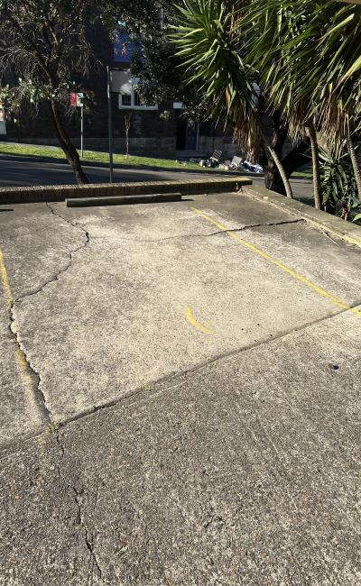 Outside parking on Glen Street in Bondi New South Wales