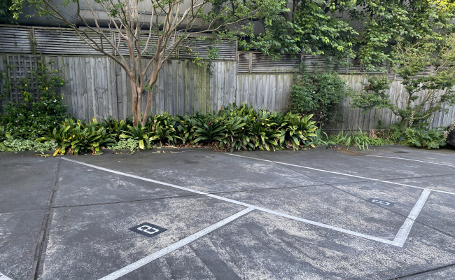 Parking space near public transport in hawthorn