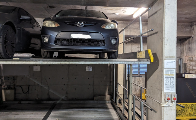 Stacker Parking in Bondi Beach