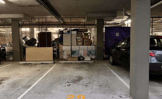 Undercover Kensington car space