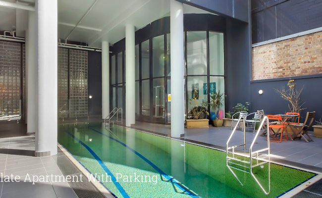 Surry Hills indoor parking space, with Gym and pool access