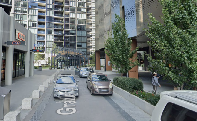 Parking inside Belconnen Grazier Lane Apartment