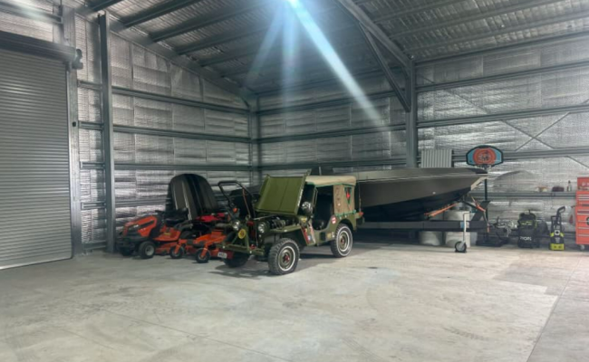 Bargo - Secure Brand New Shed for Parking and Storage