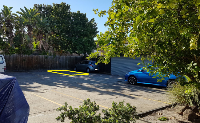 Secured car park near Ripponlea Station
