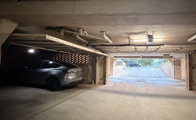 Lock up garage parking on Hall Street in Bondi Beach New South Wales