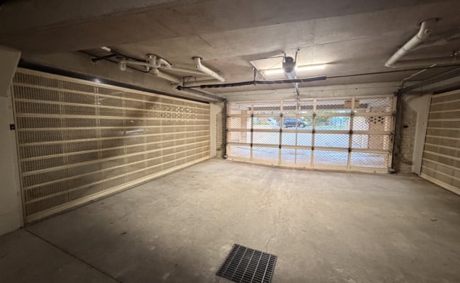 Double locked automatic garage storage for single car Bondi Beach