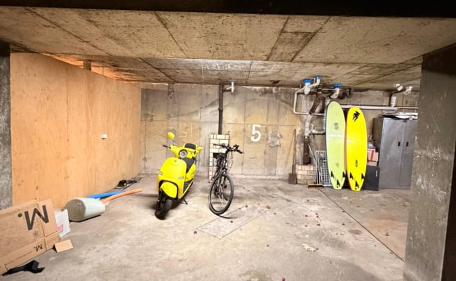 Undercover parking on Hall Street in Bondi Beach New South Wales