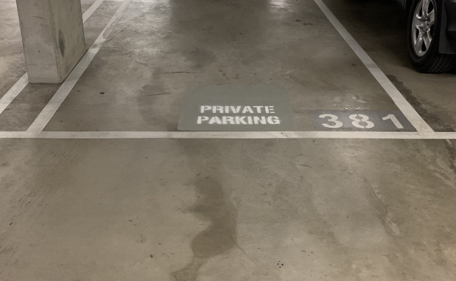 Undercover Secure parking space available at Q1 Tower