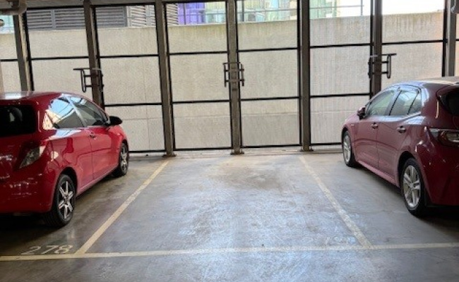 Indoor lot parking on Harbour Esplanade in Docklands Victoria Indoor lot parking on Harbour Esplanade in Docklands Victoria