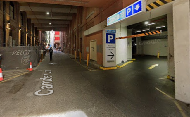 Indoor lot parking on Harris Street in Pyrmont New South Wales Indoor lot parking on Harris Street in Pyrmont New South Wales