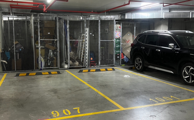 Secure parking available to rent