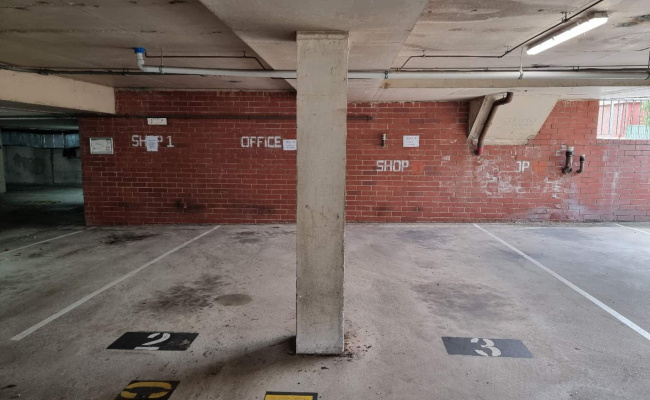 Indoor lot parking on Hay Street in Subiaco Indoor lot parking on Hay Street in Subiaco