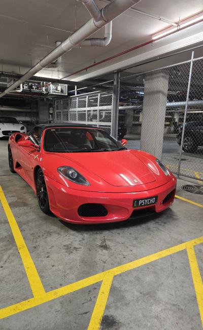 Secure carpark in Portside precinct