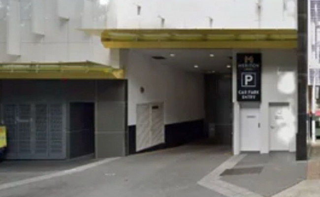 Brisbane City - Covered Parking near Roma Street Station on Herschel Street (Meriton building)