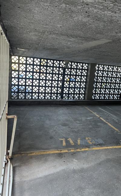 Indoor parking spot - next to ferry, bus & train