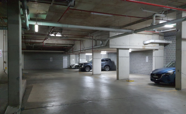Secure undercover parking near Strathfield Station
