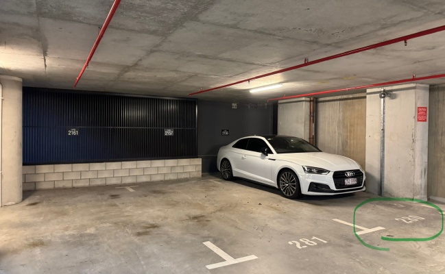 Carpark Lot in Secured Garage of Residential Apt