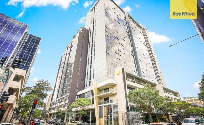Secure underground car space in Parramatta CBD