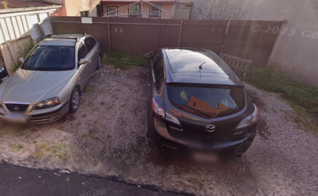 CBD parking with easy access to tramlines with security camera.