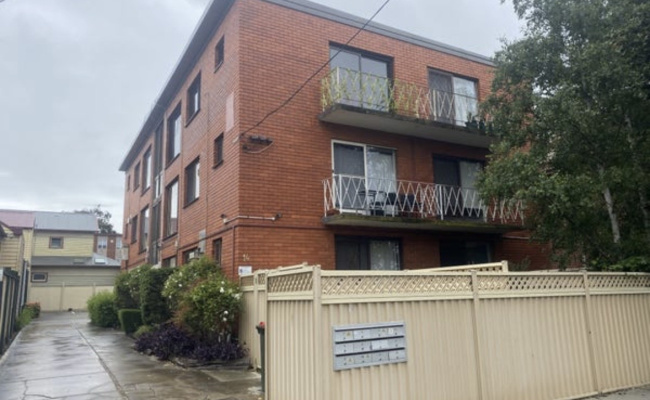 Outdoor lot parking on Hutcheson Street in Moonee Ponds Victoria Outdoor lot parking on Hutcheson Street in Moonee Ponds Victoria