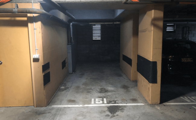 Secure underground parking space in Surry Hills