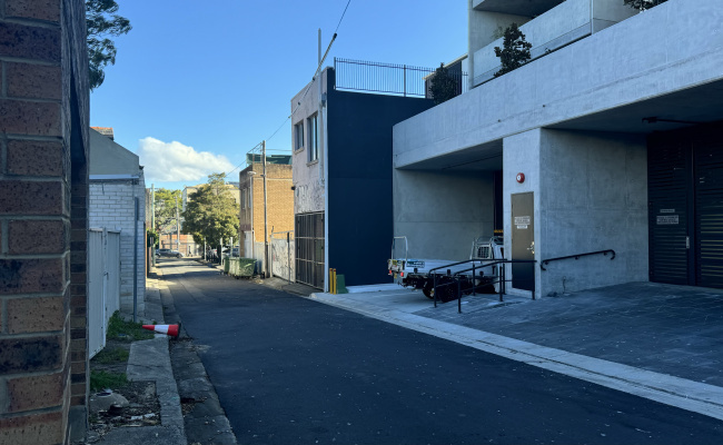 Central underground parking spot opp Woolworths metro 6 min walk to Marrickville train station