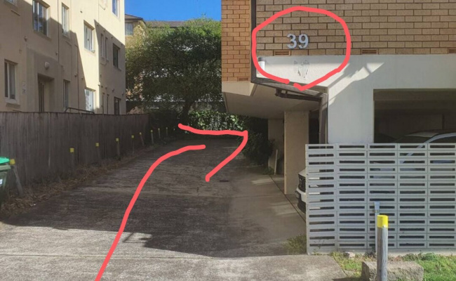 Undercover Parking Space near Bondi Beach