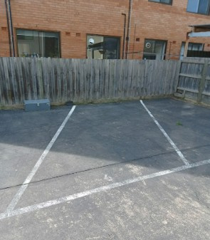 Outdoor lot parking on Inkerman Street in St Kilda Victoria Outdoor lot parking on Inkerman Street in St Kilda Victoria