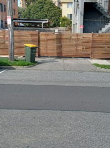 Outdoor lot parking on Inkerman Street in St Kilda Victoria Outdoor lot parking on Inkerman Street in St Kilda Victoria