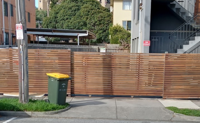 Outdoor lot parking on Inkerman Street in St Kilda Victoria Outdoor lot parking on Inkerman Street in St Kilda Victoria
