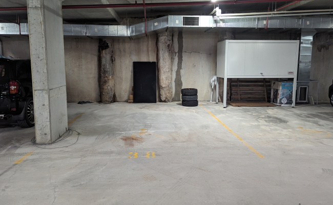 Indoor lot parking on Jacques Street in Chatswood New South Wales