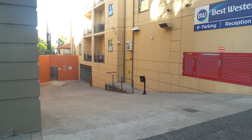 Indoor lot parking on James Street in Northbridge Indoor lot parking on James Street in Northbridge