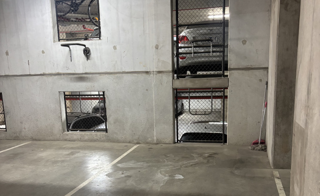 Indoor lot parking on Jeffcott Street in West Melbourne Victoria