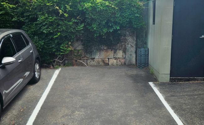 Balmain parking close to ferry, park, pub and Fenwick.