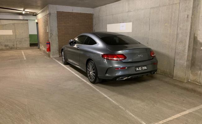 Secure Underground Parking metres from MCG