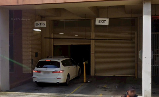 Indoor lot parking on Jones Street in Ultimo New South Wales Indoor lot parking on Jones Street in Ultimo New South Wales