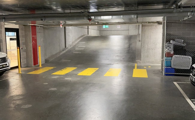 Secure Undercover Parking in VIC SQ Footscray, 1 Car Space, 650m to Footscray Station