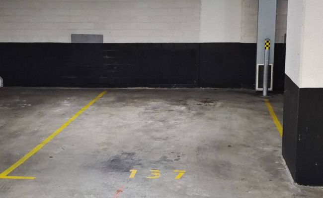 Underground car park at the center of Sydney