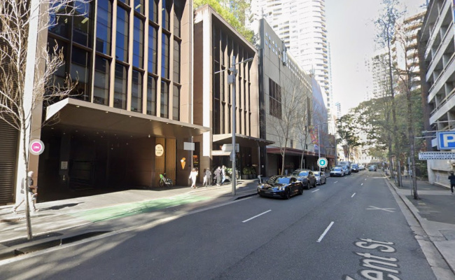 Indoor lot parking on Kent Street in Sydney New South Wales