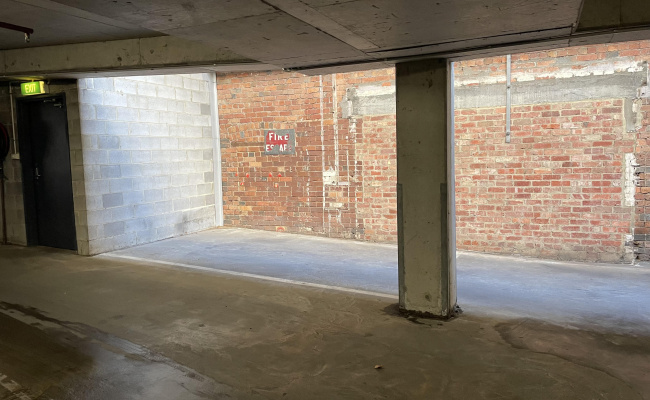 Gated Car Park In The Middle Of Fitzroy