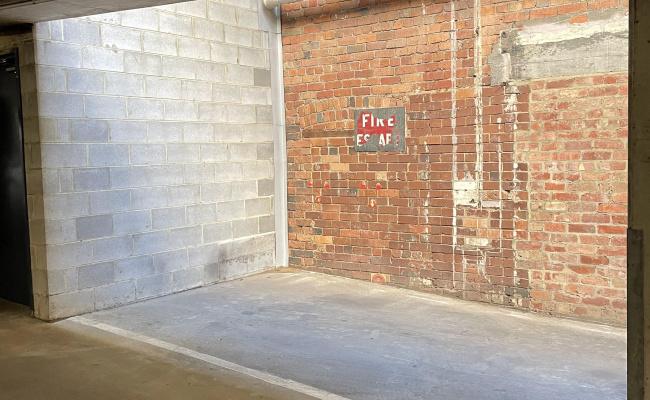 Gated Car Park In The Middle Of Fitzroy