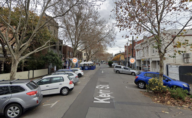 Outdoor lot parking on Kerr Street in Fitzroy Victoria Outdoor lot parking on Kerr Street in Fitzroy Victoria