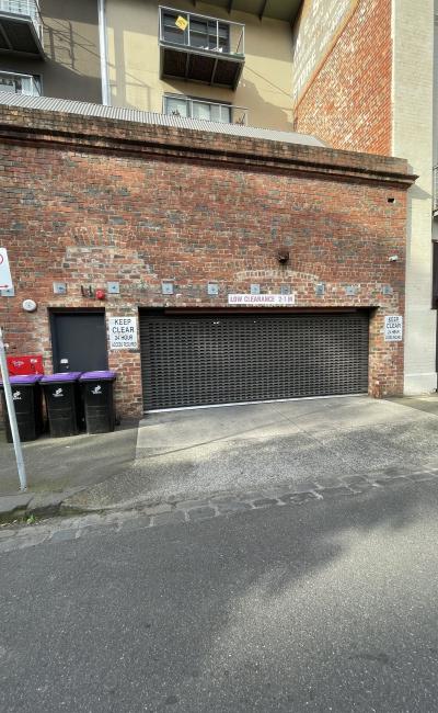 Indoor lot parking on Kerr Street in Fitzroy Victoria Indoor lot parking on Kerr Street in Fitzroy Victoria