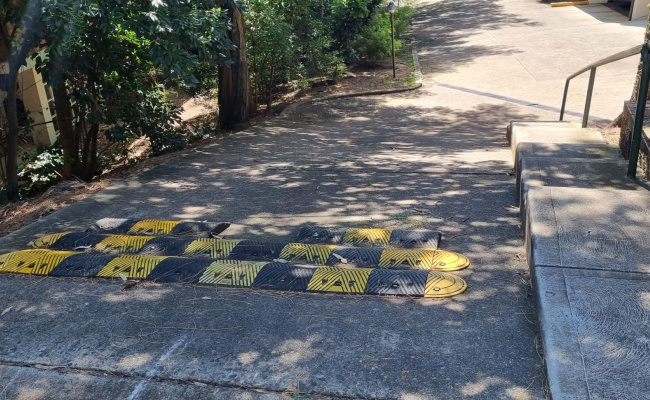 Undercover space in Macquarie Park adjacent to bus stop to City and Macquarie Centre