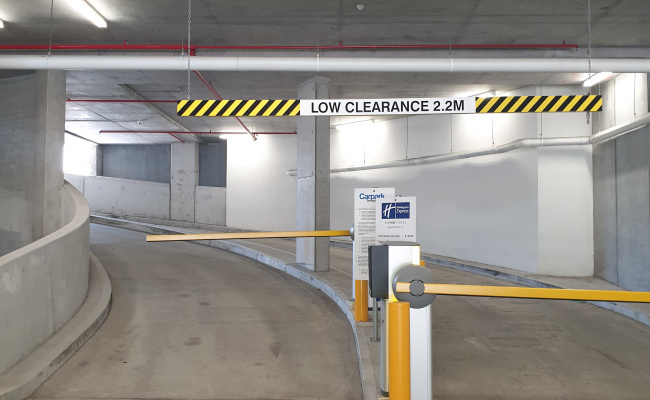 Newcastle West Secured Parking via LPR access