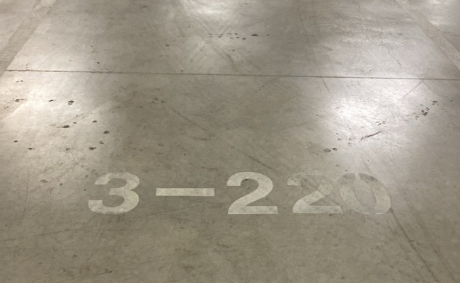 Parking lot for Spring Square Citizen