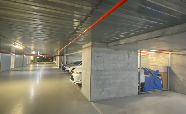 AURORA Apartments car park, above Melbourne Central train station and available for short term lease